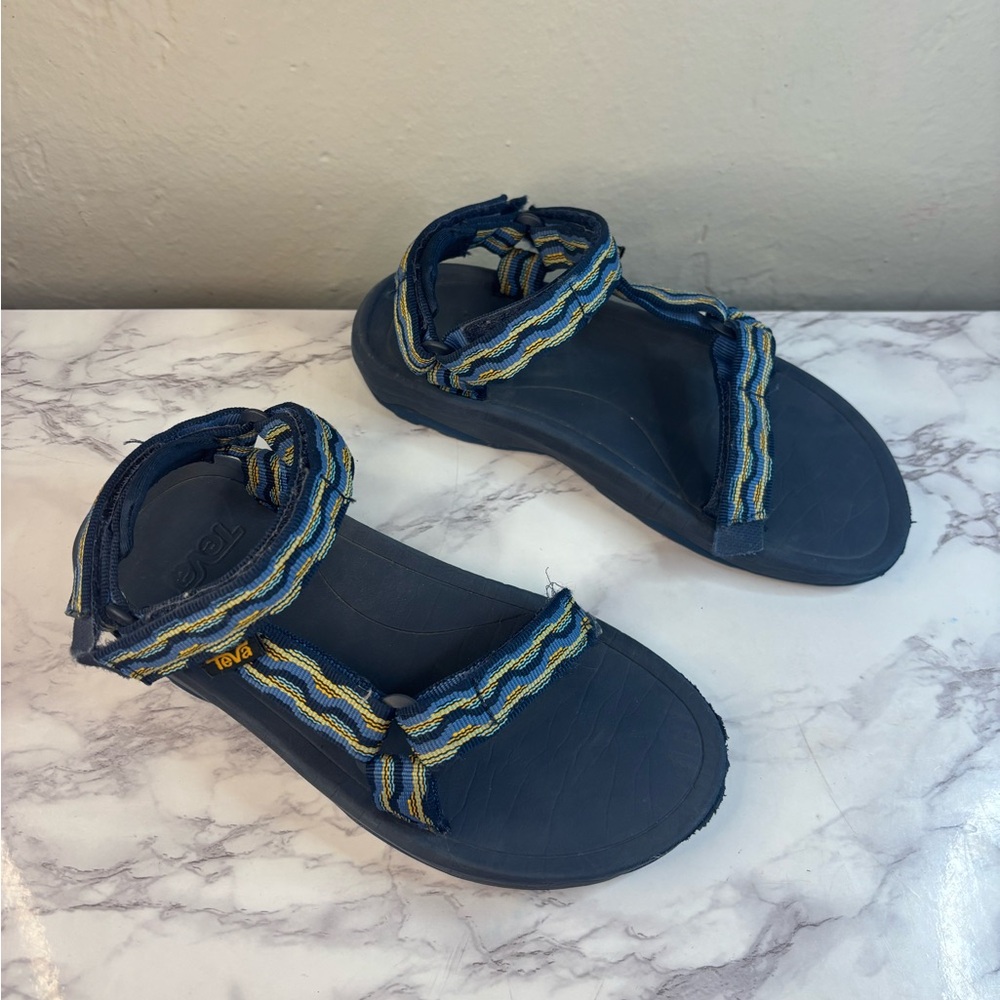 Teva Navy Blue Strappy Outdoor Kids Sandals